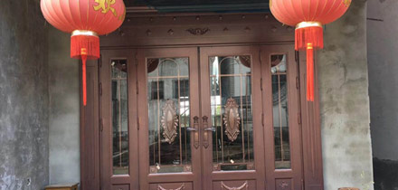 南京別墅銅鋁大門