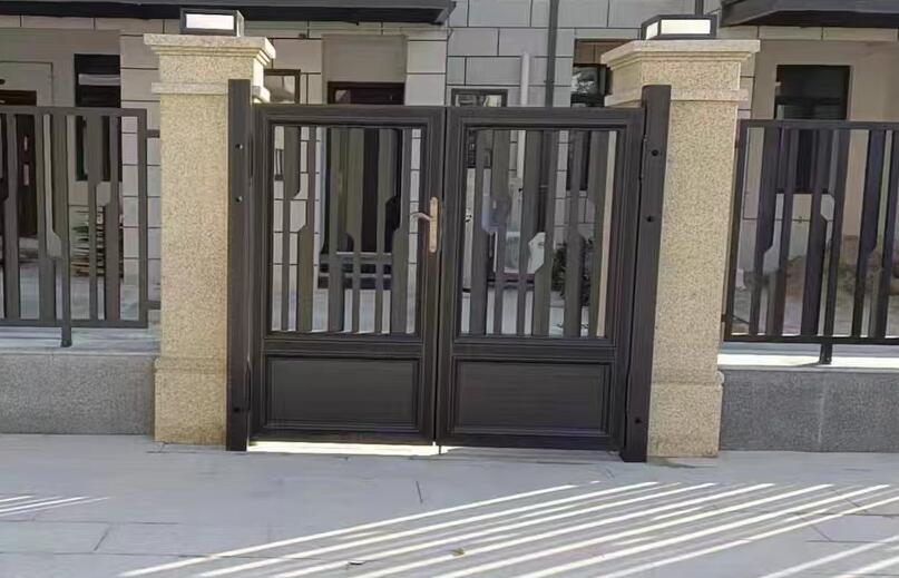 新中式別墅大門定制安裝