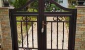 鋁藝別墅大門生產廠家可以根據客戶需要定制不同尺寸院門 鋁藝別墅大門生產廠家可以根據客戶需要定制不同尺寸院門