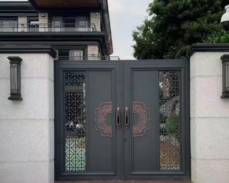 中式別墅大門(mén)