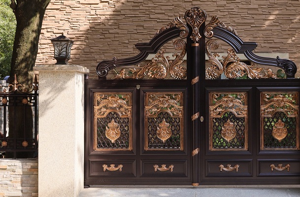 鋁藝別墅大門的安裝方法及驗收方式